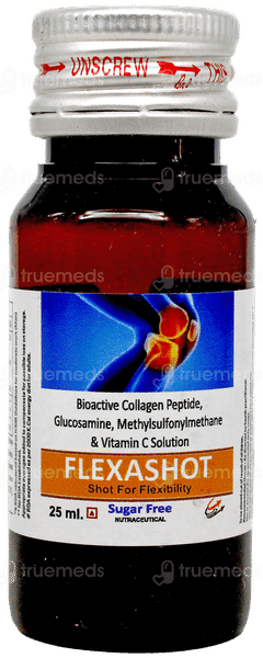 Flexashot Sugar Free Solution 25Ml